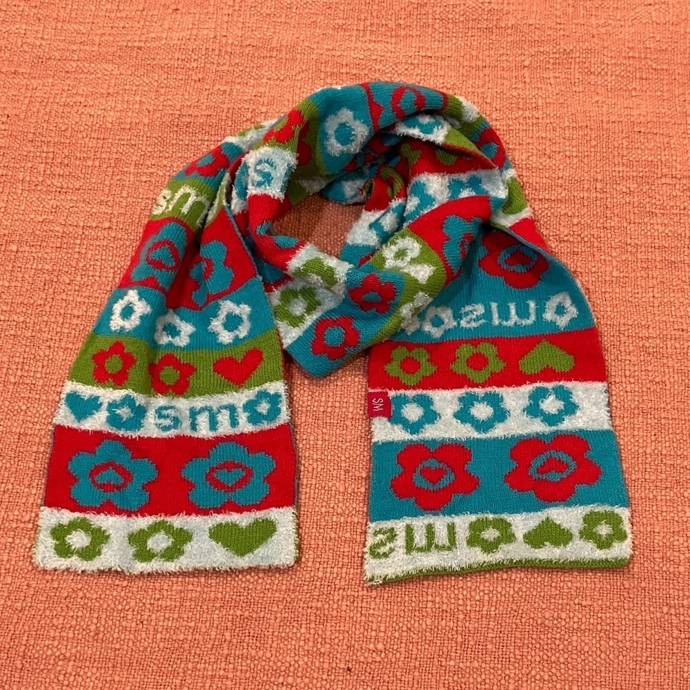 Souris Mini Vibrant Floral Kids Scarf